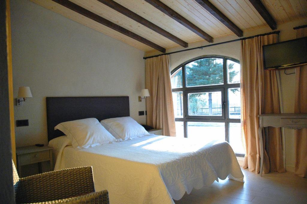 Hotel Mas El Cuquello Els Ibarsos Oda fotoğraf